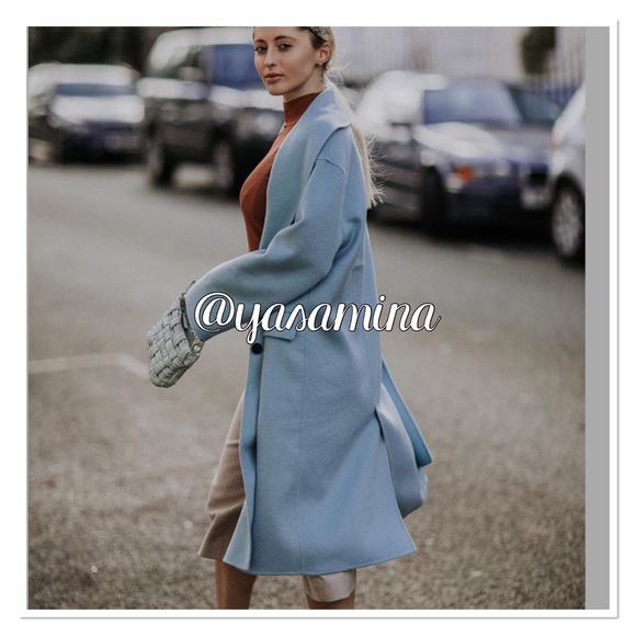 Last🔥Zara wool blend coat bloggers favorite - Picture 14 of 16